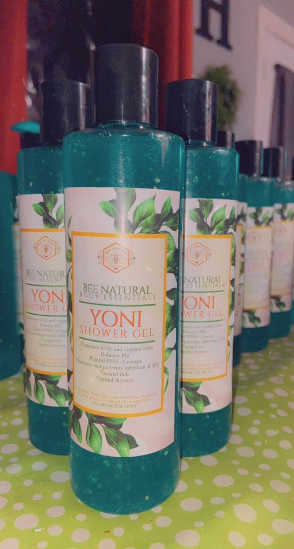 Yoni Shower Gel Bee Natural Body Essentials